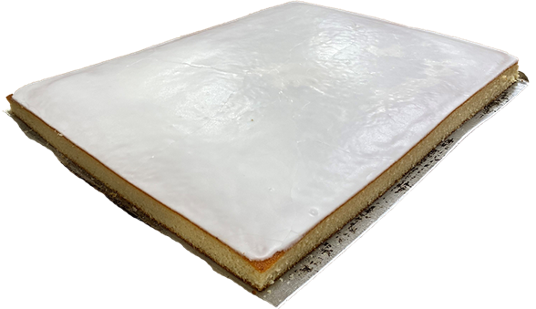 Citronkage (halv plade)